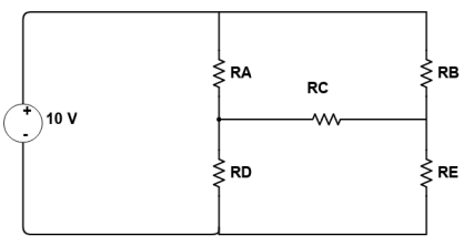 RA
RB
RC
10 V
RD
RE
+1
