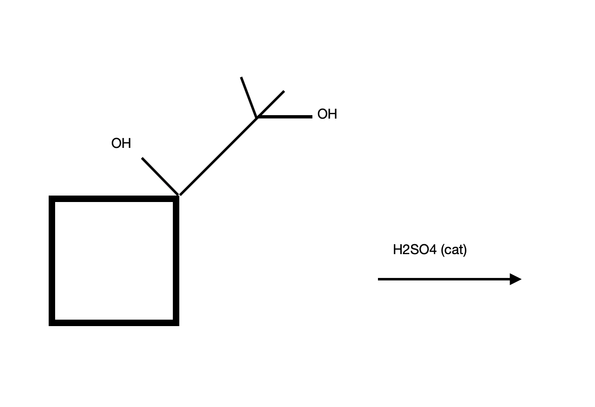 OH
ОН
H2SO4 (cat)
