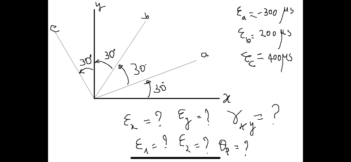 Ea-300
200 4S
30k 30
930
ニ
400MS
X-
E = ? Ego? Y
?
e
E,=? Eq=? Bq=?
