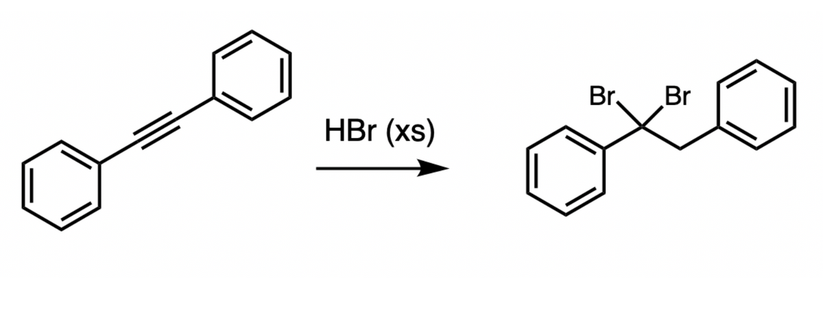 Br.
Br
HBr (xs)
