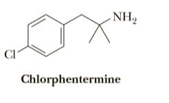 NH,
CI
Chlorphentermine
