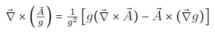 *(:) = [9( × Ã) - Ã × (ỹ9)]
