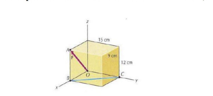 15 cm
9 cm
F
12 cm
B
