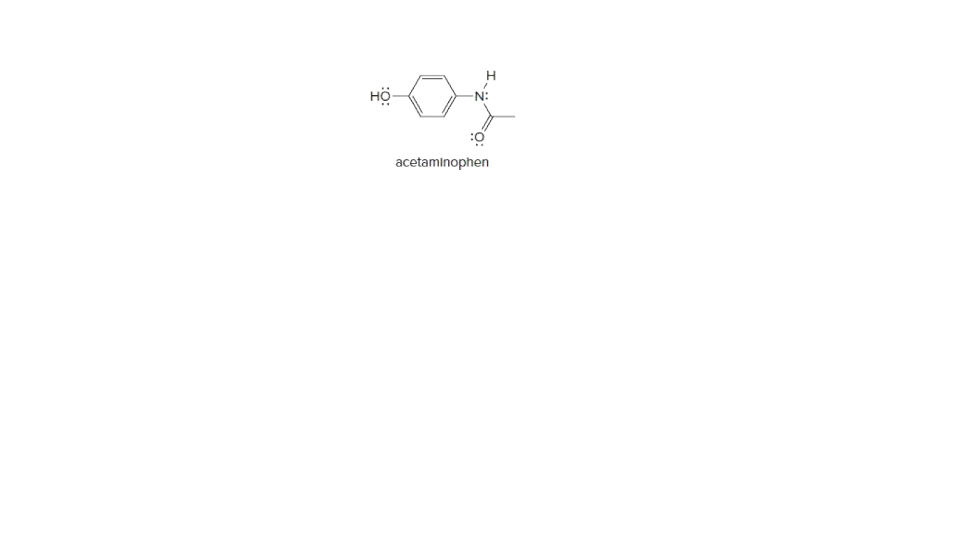 H.
но
N:
acetaminophen
