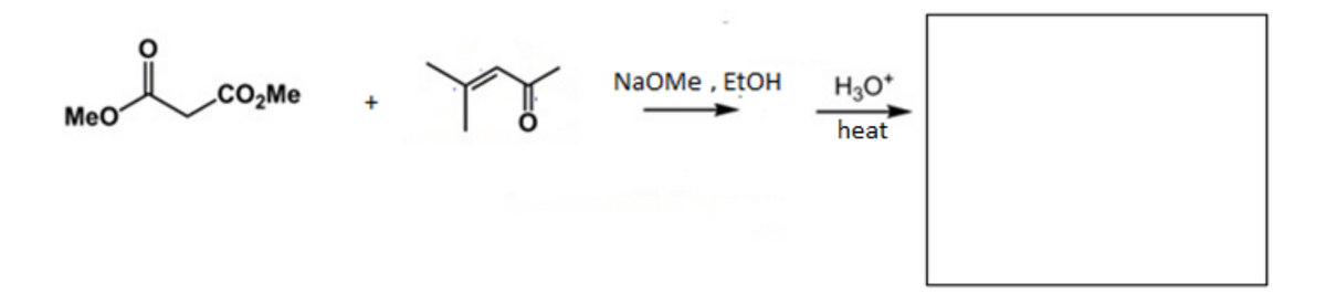 MeO
CO₂Me
+
Y
NaOME, EtOH
H3O*
heat