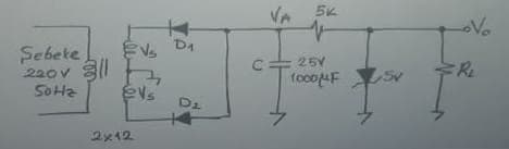 VA
5K
Vo
D1
Sebete
25V
220v
Re
evs
2x12
