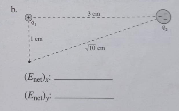 b.
3 cm
92
1 cm
V10 cm
(Enet)x:
(Enet)y-
