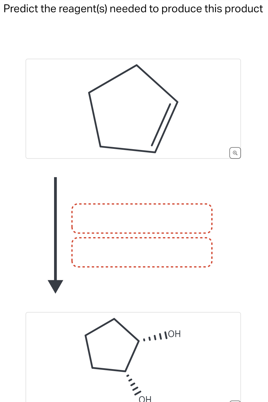 Predict the reagent(s) needed to produce this product
||III.
...пон
ОН