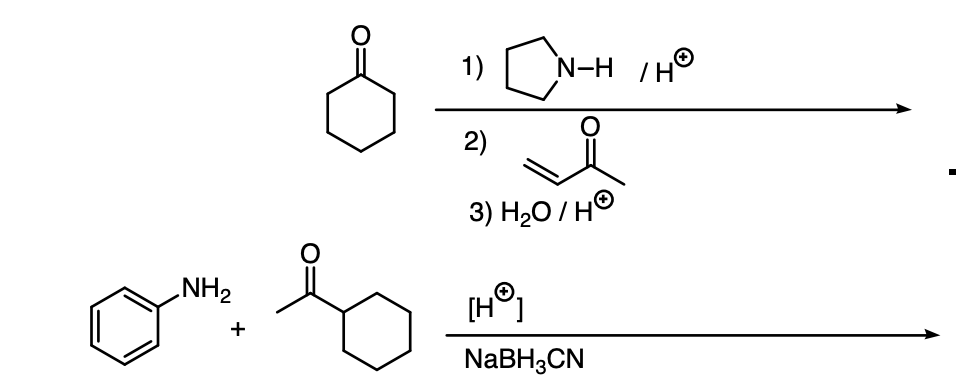 1)
N-H /H®
2)
3) H20 / HO
ZHN
NABH3CN
