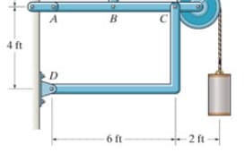 4 ft
A
B
6 ft
C
-2 ft