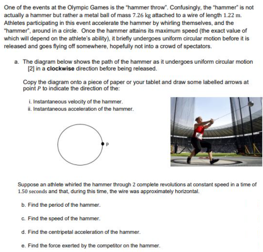 Solved In the game of tetherball a rope with length L = 1.25