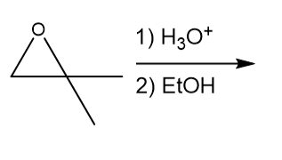 4
1) H3O*
2) EtOH
