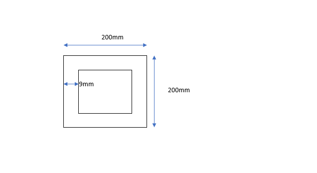 ►9mm
200mm
200mm