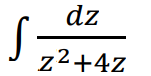 dz
22
z²+4z
S