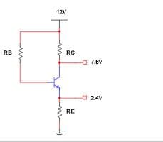 12V
RB
RC
O 7.6V
O 24V
RE
