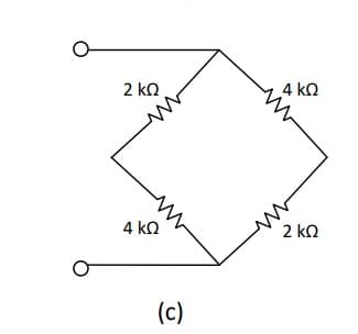 2 ΚΩ
M
4 ΚΩ
(c)
4 ΚΩ
2 ΚΩ