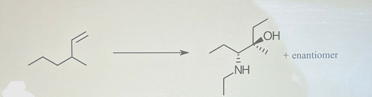 NH
ОН
+ enantiomer
