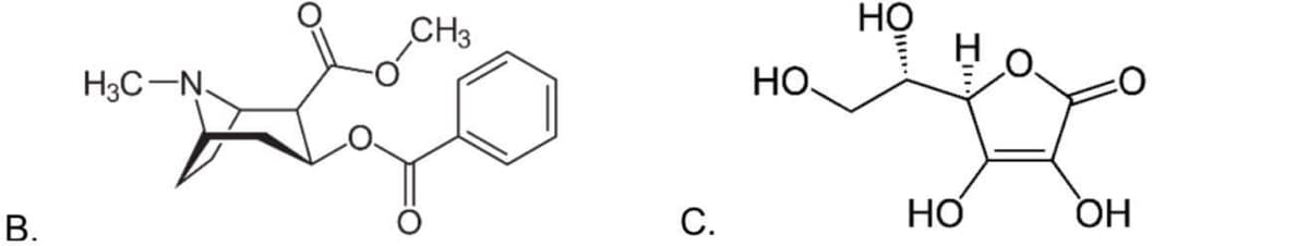 B.
CH3
H3C-N
HO
HO
C.
HO
OH