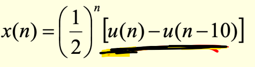 x(n):
[(0I-u)n—(u)n 10-