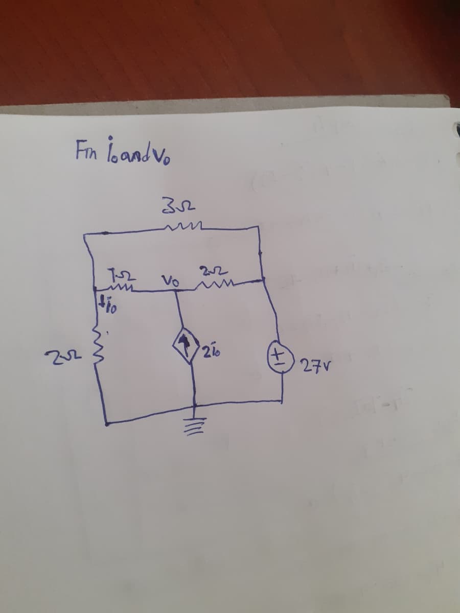 Fin io and vo
2v2
7-2
tio
352
Vo
2%
(+)
27v