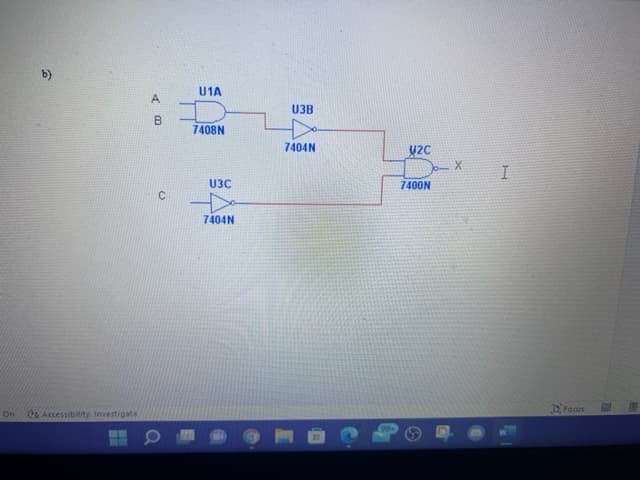 U1A
U3B
7408N
7404N
2C
U3C
7400N
7404N
Focus
On
SAccessibitinty Investigate
