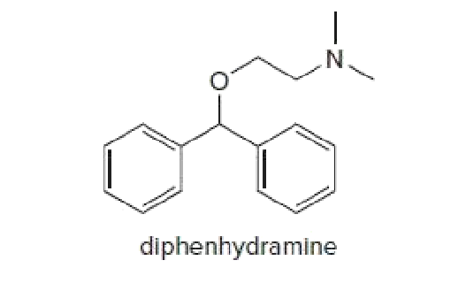 N.
diphenhydramine
