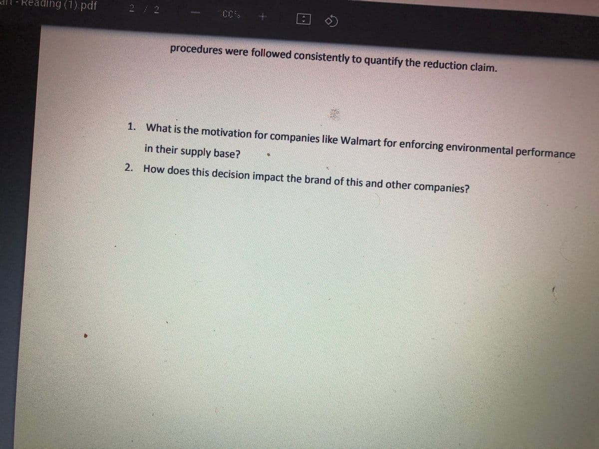 Answered Were Followed Consistently To Quantify Bartleby 9281