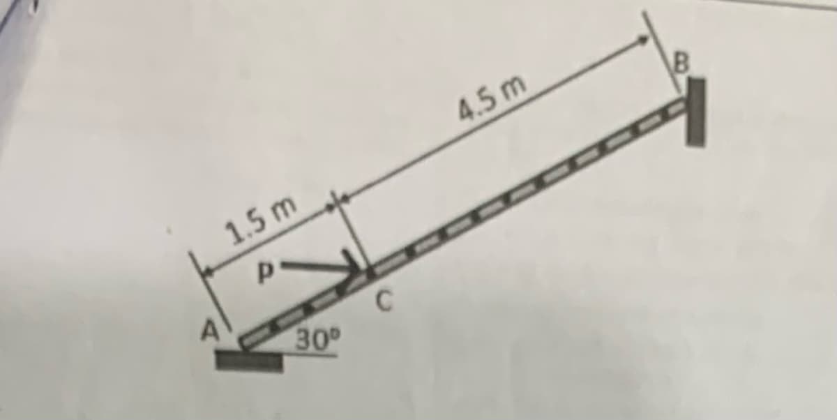 A
1.5 m
Р
30°
C
4.5m
HANN
B