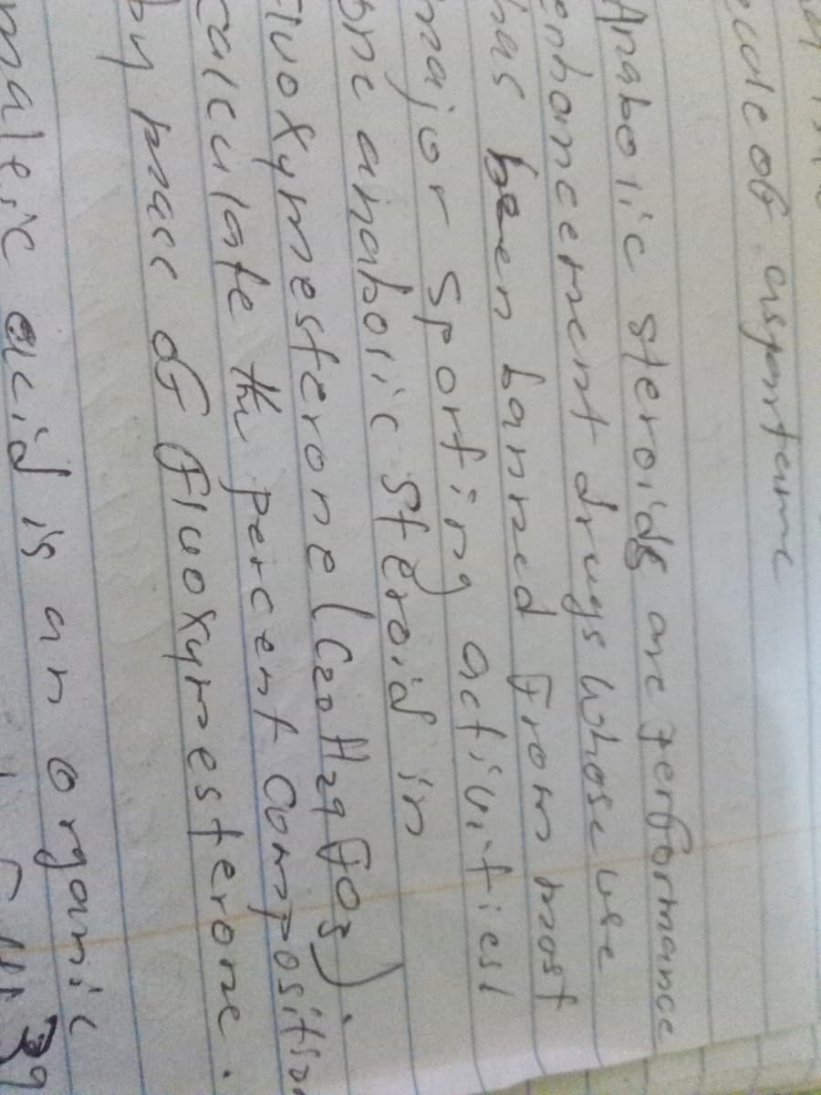 ecole of asprteme
Anabolic steroids are Ferformance
cohancerrent drugs whose ute
has been Lanned From most
yajor Sportiing
sne anaboric Stéroid sn
luokymesteronelcen Ha9 Go
0lccilate th percent Commpositioe
byce of Fluokytsesterone.
activitiesl
cid is an
