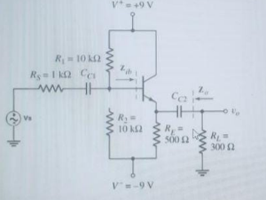 R₁ = 10 kQ
Rs=1kQ2 Cci
www
HH
V* = 49 V
www
R₁ =
10 k
www
V=-9 V
Ca
HH
R₁ =
500 £2
Vo
R₁=
300 (2