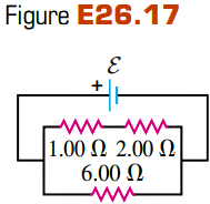 Figure E26.17
+
1.00 Ω 2.00 Ω
6.00 N
