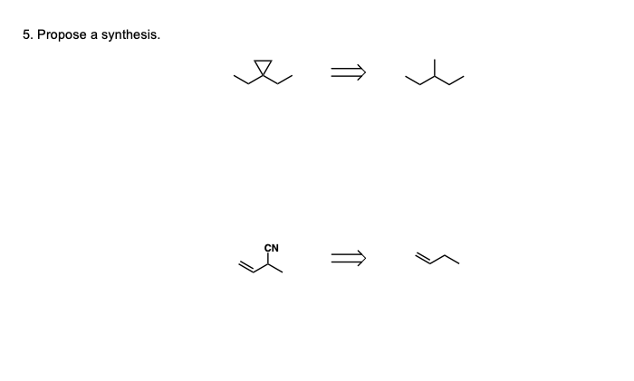 5. Propose a synthesis.
CN
