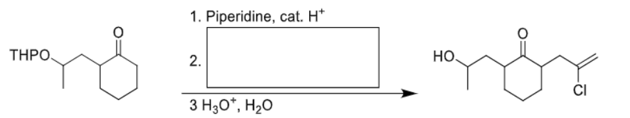 THPO
1. Piperidine, cat. H*
2.
3 HzO, H2O
mor
HO.
CI