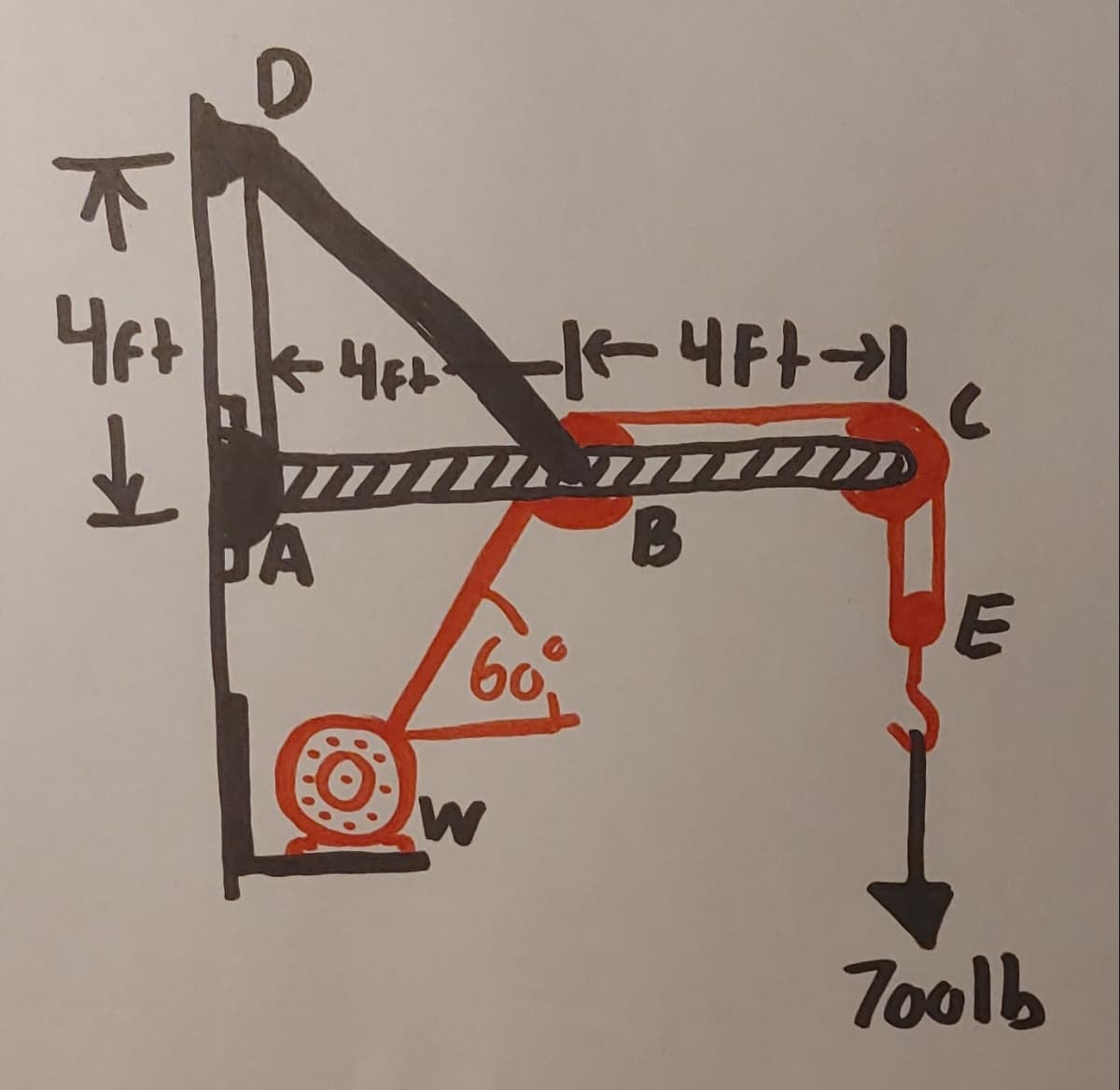 4ft
4F+4F4F+→|
D
开
DA
60
w
B
C
E
Toolb