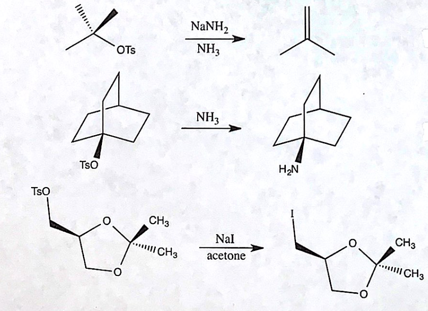 NANH,
OTs
NH3
NH3
TsO
H2N
TsO
CH3
Nal
CH3
I CH3
acetone
.*CH3

