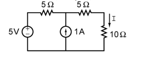 5Ω
5Ω
5V
1A
10Ω
