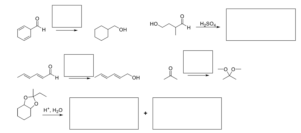 H
ὋΗ
H+, H₂O
بمع
ὋΗ
HO
☑
H2SO4
Η