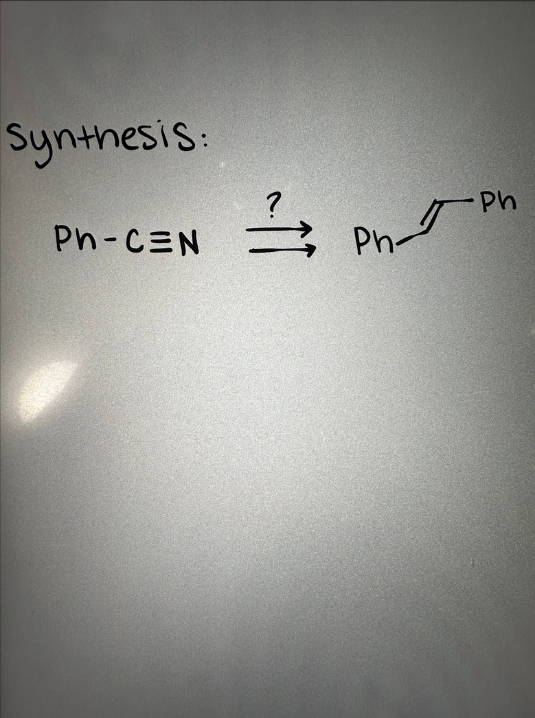 Synthesis:
?
Ph-CEN
±Ph Ph