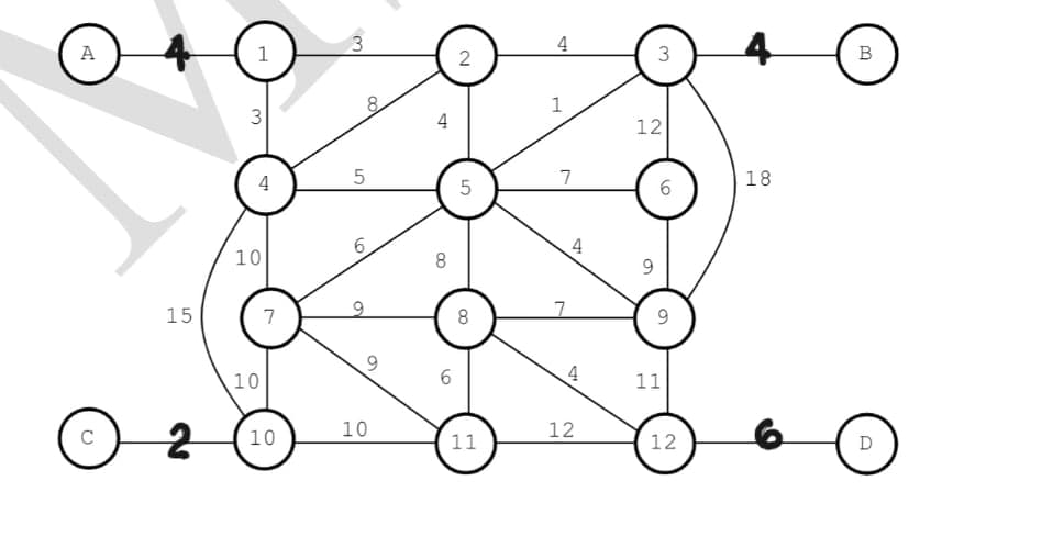 4
4
A
1
2
3
в
8.
1
3
4
12
4
7
18
5
6.
4
10
8
9.
15
7
8
4
10
11
10
12
C
10
11
12
D
6.
