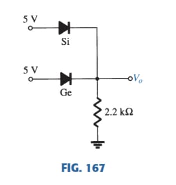 5 V
Si
5 V
oVo
Ge
2.2 k2
FIG. 167
