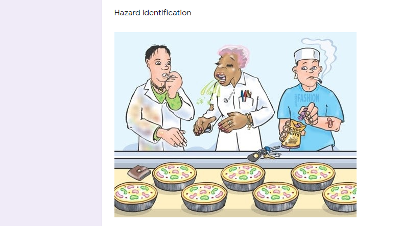 Hazard identification
FFASHION
CHOC
ఆరి
